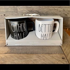 Rae Dun OTHER HALF/ BETTER HALF Mug Set